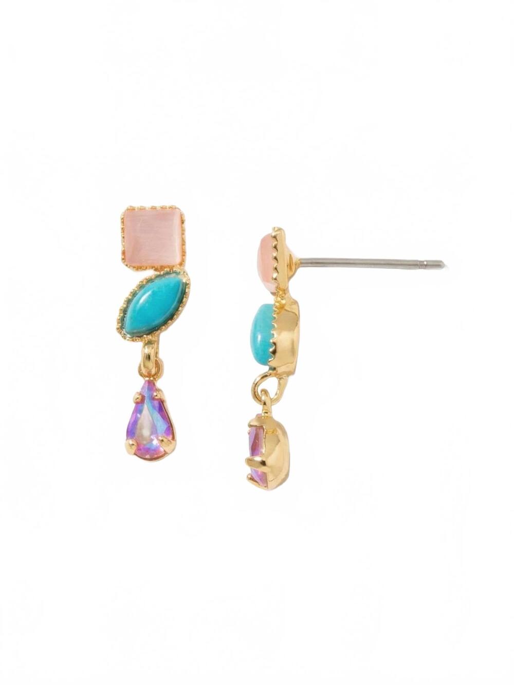 NEW SORRELLI women's indie dangle earrings in vibrant